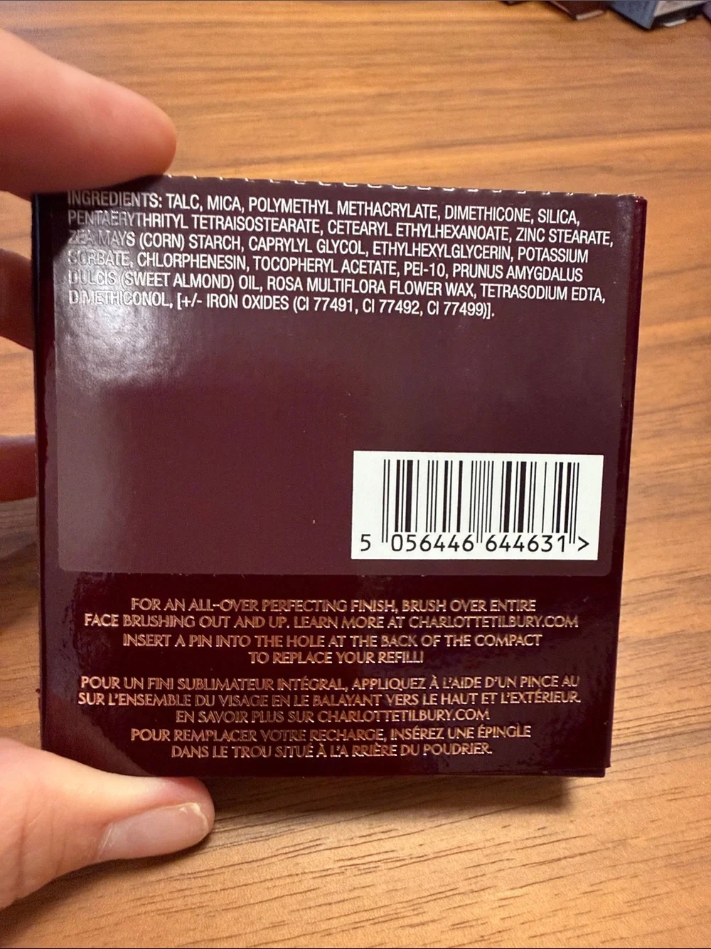 Charlotte Tilbury Airbrush Flawless Finish REFILL color 1 - Fair .28oz